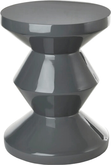 POLSPOTTEN Zig Zag Grey Ø35.5X H46CM
