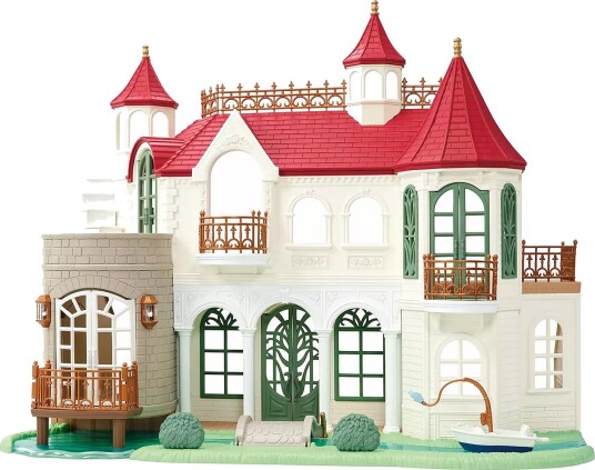 Sylvanian Families Red Roof Riverside Manor Herregård