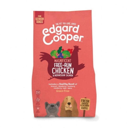 Edgard & Cooper™ Edgard & Cooper Dog Senior Grain-Free Kylling & Laks (2.5 kg)