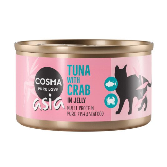 Cosma Thai/Asia I Gelé 6 X 85 G Blandet Prøvepakke Cosma Thai/Asia I Gelé 6 X 85 G Blandet Prøvepakke