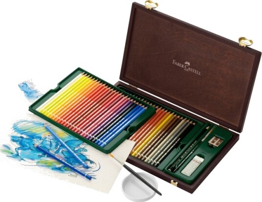 Faber-Castell Albrecht Dürer Wood case 48 pcs + accessories Faber-Castell Albrecht Dürer Wood case 48 pcs + accessories