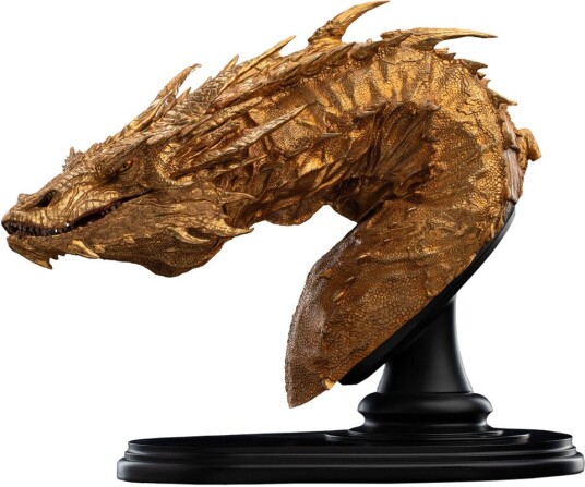 Wētā Workshop The Hobbit Trilogy Smaug the Golden Limited Golden Bust Edition