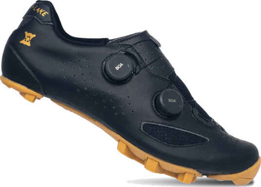Lake MX239 Wide sykkelsko gravel black/gold herre Lake MX239 Wide sykkelsko gravel black/gold herre