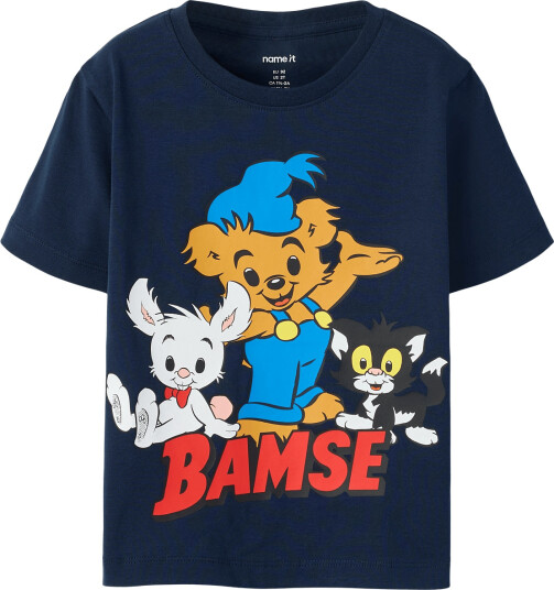 Name It Nmmmalthe Bamse Ss Nreg Top Box Sky Navy 104