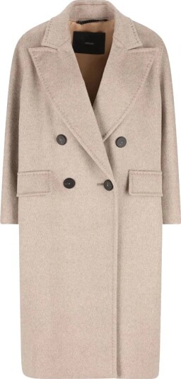 Max Mara Dame Frakker Beige M, Max Mara Dame Frakker Beige M,