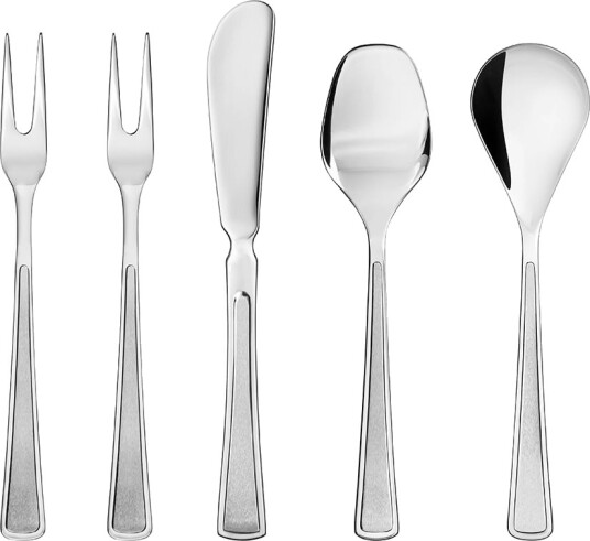 Hardanger Bestikk Ramona frokostsett bestikk 5 deler Rustfritt stål Hardanger Bestikk Ramona frokostsett bestikk 5 deler Rustfritt stål