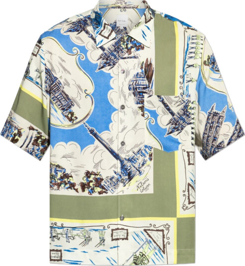 Paul Smith Herre Skjorter Flerfarget L,