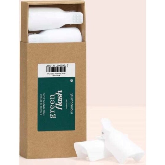Manucurist Green Flash Gel Polish Removal Clips