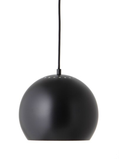Frandsen BALL PENDANT 25 CM - MATT BLACK Frandsen BALL PENDANT 25 CM - MATT BLACK