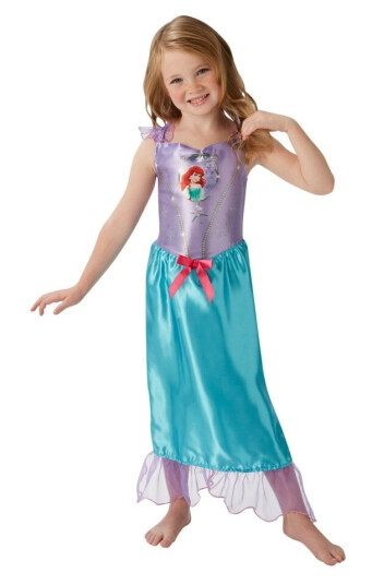 Disney Prinsesse Ariel Kostume Til Børn(Str. 128) Disney Prinsesse Ariel Kostume Til Børn(Str. 128)