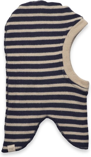 mp Denmark Bergen Striped Balaclava DARK DENIM MELANGE 45
