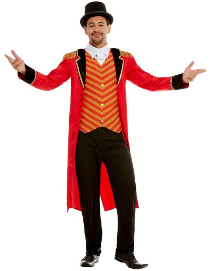 The Greatest Showman Inspirert Ringmester Kostyme til Mann Strl XL