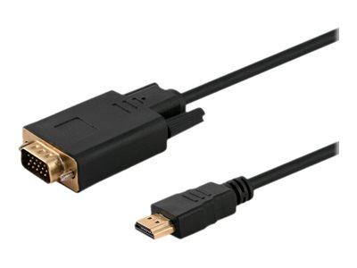 SAVIO CL-103 - adapterkabel - HDMI / VGA - 1.8 m SAVIO CL-103 - adapterkabel - HDMI / VGA - 1.8 m