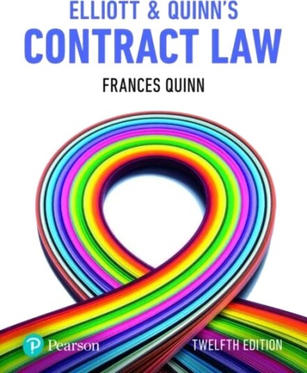 Elliott & Quinn'S Contract Law Av Catherine Elliott, Frances Quinn