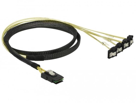Delock SATA/SAS Kabel 1 m