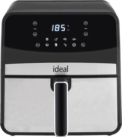 ELDOM IDEAL Airfryer uten olje - 6,5L, 1800W - Svart