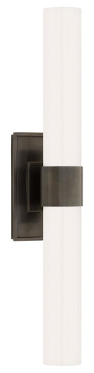 Presidio Petite vägglampa dubbel brons/vit Presidio Petite vägglampa dubbel brons/vit