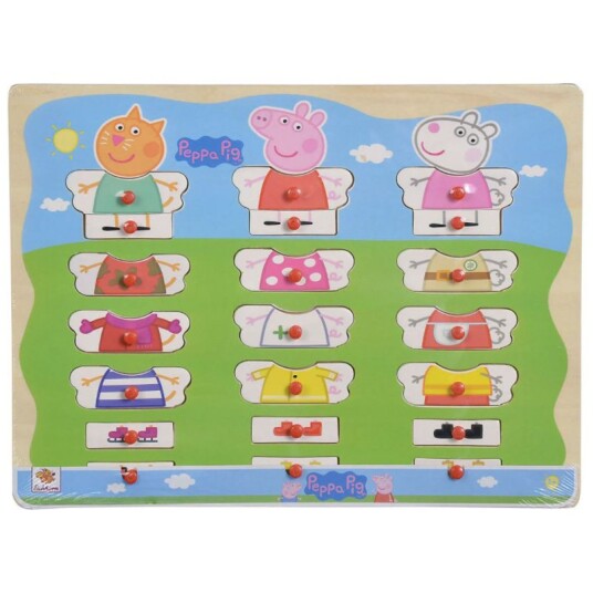 Peppa Gris Mix and match puslespill