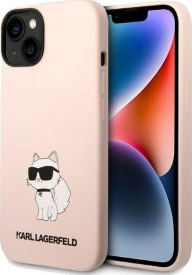 Karl Lagerfeld KLHCP14MSNCHBCP iPhone 14 Plus 6.7" hardcase pink/pink Silicone Choupette