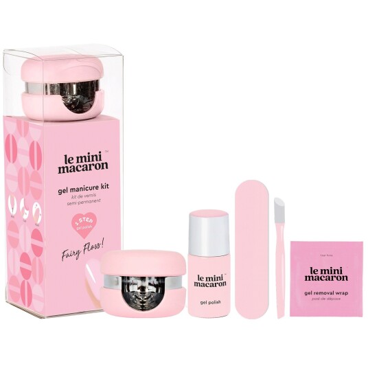 Le Mini Macaron Manicure Kit Fairy Floss