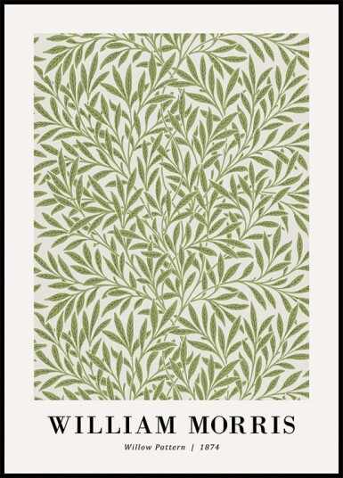 William Morris Willow Pattern 1874 Plakat Plakat / 100x150cm
