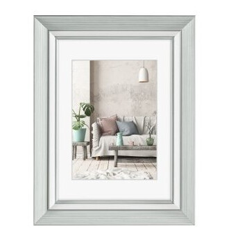 Hama Cozy Isopor Blå Enkel Bilderamme 20 X 28 Cm Reflekterende Portrett
