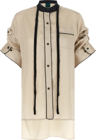 Jejia Dame Bluser & Skjorter Beige M,