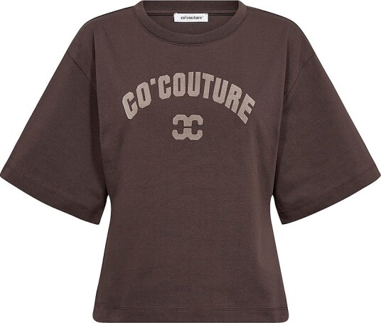 co’couture T skjorte 43013 ZengaCC Tee O Neck Brun