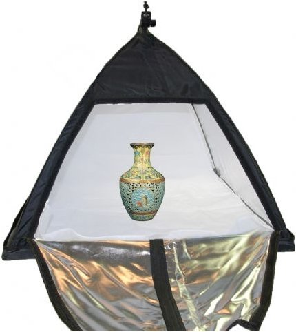 Softboks og Lystelt - 70x70x70 cm
