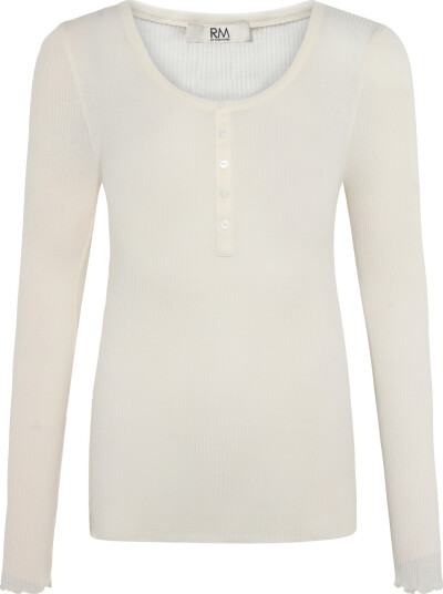 RM By Rosemunde | Rmwbalta Modal Ls Placket T Shirt | L