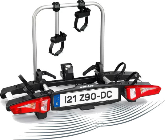 Uebler i21 Z90-DC sykkelholder med 90° fold-down function og reverse driving control Uebler i21 Z90-DC sykkelholder med 90° fold-down function og reverse driving control