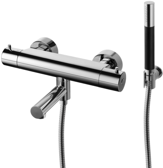 Tapwell Evm026 Dusj Og Badekarbatteri Krom