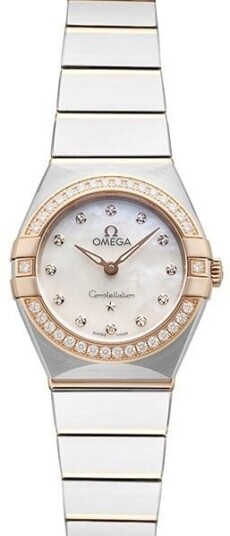 Omega Dameklokke 131.25.25.60.55.001 Constellation Quartz 25Mm