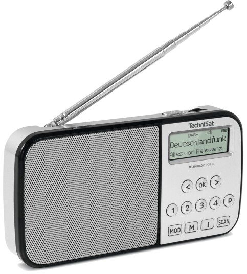Technisat RDR XL DAB-radio Sølv