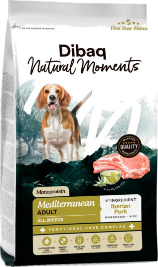 DIBAQ Natural Moments Mediterranean Tørrfôr til hund 2 kg DIBAQ Natural Moments Mediterranean Tørrfôr til hund 2 kg