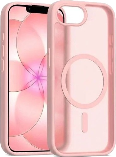 CRONG Hybrid Matte Magnetic   MagSafe Case iPhone 17e Pink