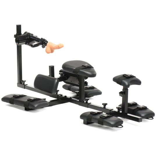 Master Series Subversion Stockade med Sexmaskin Black