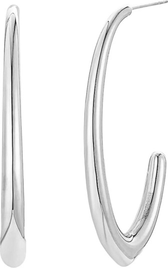 Bud To Rose Olivia Earring Gold   Silver   ONE SIZE