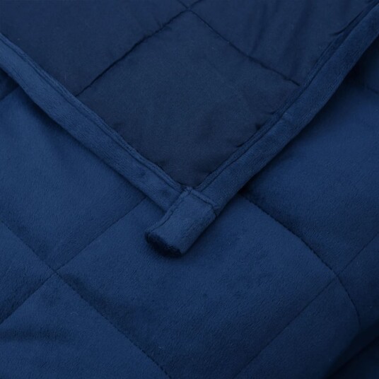Vidaxl Vektdyne blå 200x220 cm 13 kg stoff