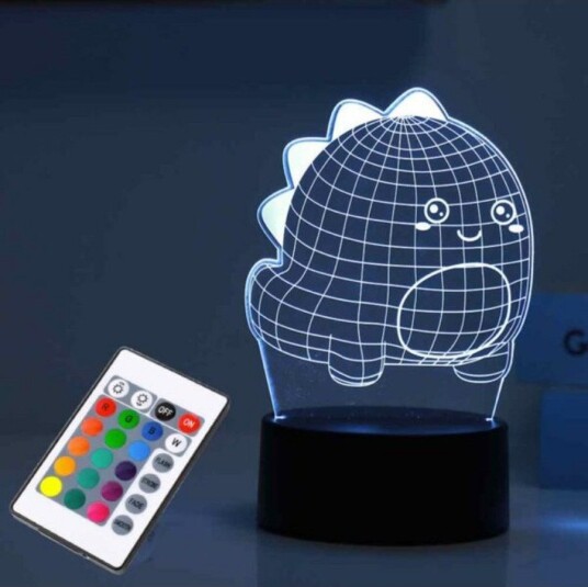 iTotal XL2330E 3D LED Bordlampe   Hello Dino