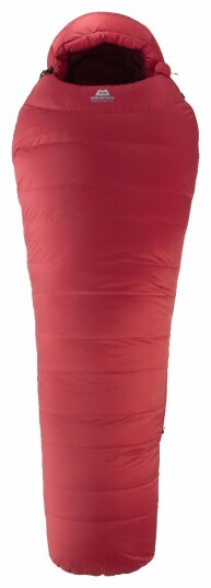 Mountain Equipment Glacier 1000 Imperial Red Long Venstre
