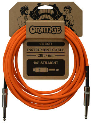Oransje Instrument Cable Oransje 6 m