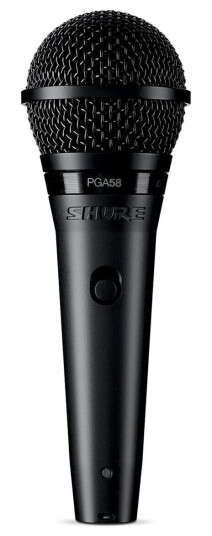 Shure Pga58-Xlr-E Vokalmikrofon Kardioide, Med 5m Xlr Kabel