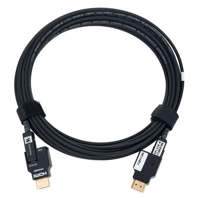 Kramer HDMI Optisk 4K Kabel 10m - Pluggbart Svart
