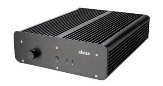 Akasa Pascal MD - Kabinett - Ultra small form factor - Svart