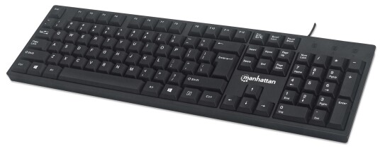 MANHATTAN USB-Tastatur schwarz MANHATTAN USB-Tastatur schwarz