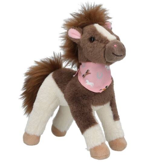 Miss Melody Plysjhest Brun Hvit 18 cm 0413480 Miss Melody Plysjhest Brun Hvit 18 cm 0413480