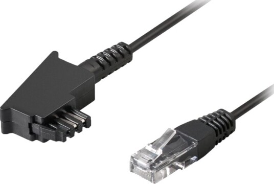 Goobay Telefonkabel Rj 45 Hann Til Tae F Hann 15 M Svart Goobay Telefonkabel Rj 45 Hann Til Tae F Hann 15 M Svart