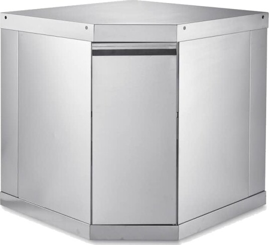 Hjørnemodul Myoutdoorkitchen Stainless Collection 90° med Oppbevaringsskap