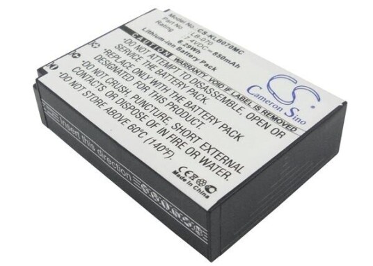 Kodak PixPro AZ652 batteri (850 mAh 7.4 V) Kodak PixPro AZ652 batteri (850 mAh 7.4 V)